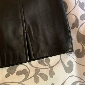 Danier leather skirt